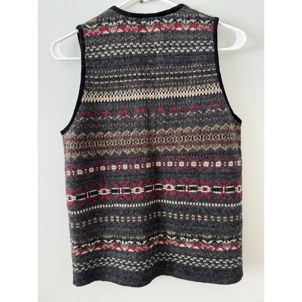 Vintage Redwood & Ross 100% Wool Sweater Vest Size Small‎ - Picture 3 of 7